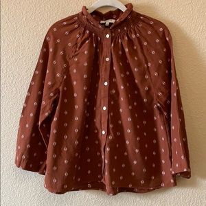 Madewell Button Up Blouse EUC